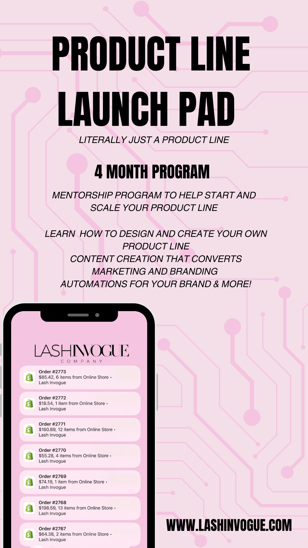 PRODUCT LINE LAUNCH PAD