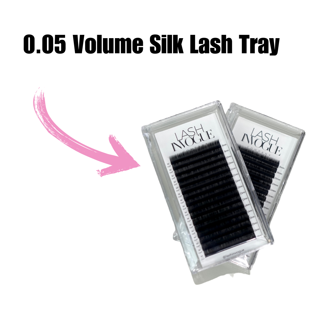 0.05- Volume Silk Lash Trays