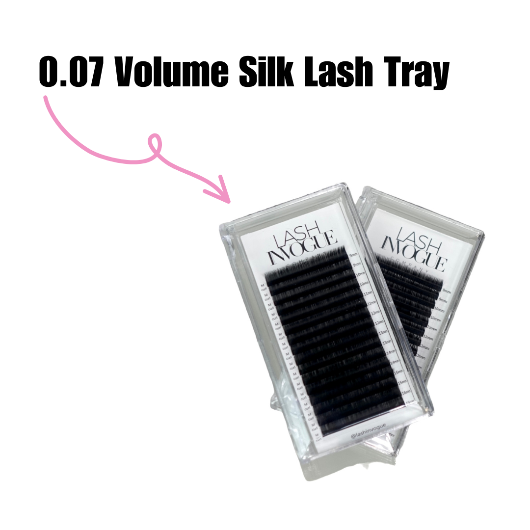 0.07- Volume Silk Lash Trays