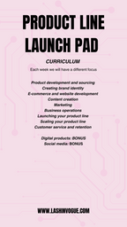 PRODUCT LINE LAUNCH PAD