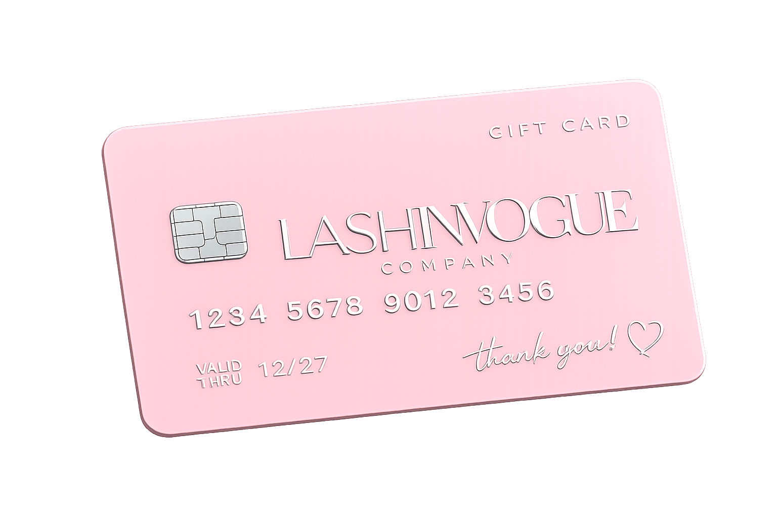 Lashinvogue Giftcard
